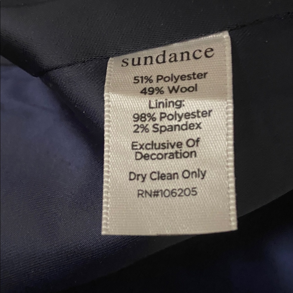Sundance Wool Woodland Fantasy Embroidered Coat size Large - Picture 12 of 14
